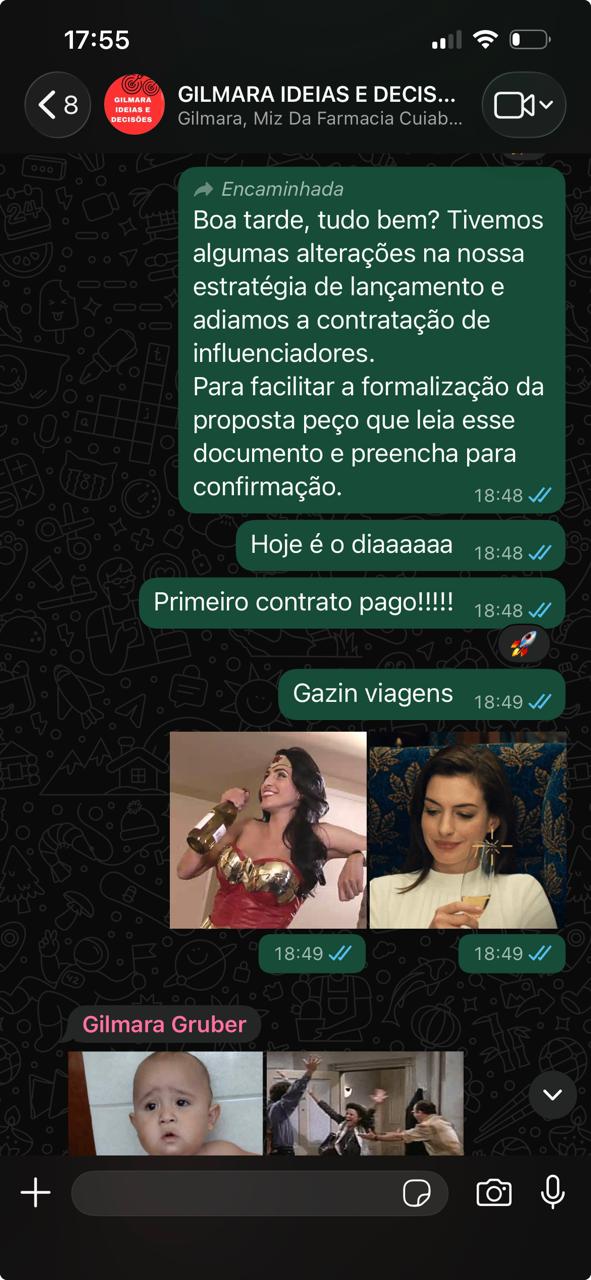 Primeiro contrato pago